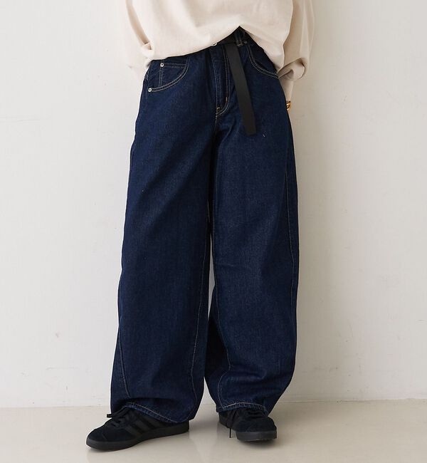 Rouge vif「【Levi's/リーバイス】SUPER BAGGY BARREL バレルジーンズ」|デニム|インディゴ