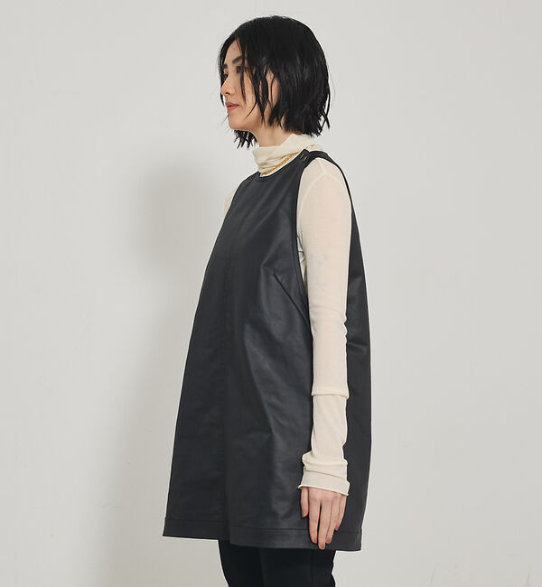 qualite「レザーライクフレアージレ」|ワンピース|