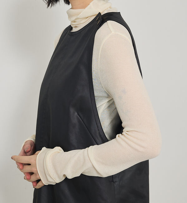 qualite「レザーライクフレアージレ」|ワンピース|