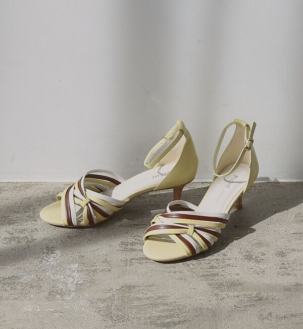 AU BANNISTER「マルチカラーストラップサンダル」|サンダル|