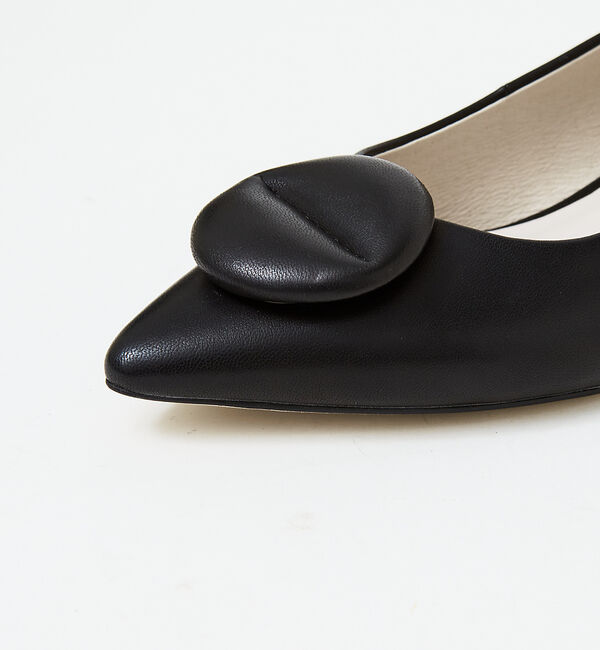 AU BANNISTER「パフサークルモチーフパンプス」|パンプス|