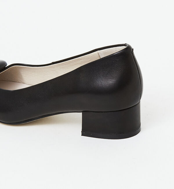 AU BANNISTER「パフサークルモチーフパンプス」|パンプス|