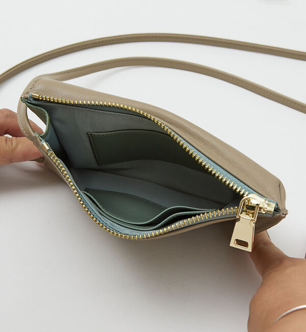 LOWELL things「【LEE掲載】Reles/レザーマルチスマホミニショルダー」|モバイルケース|