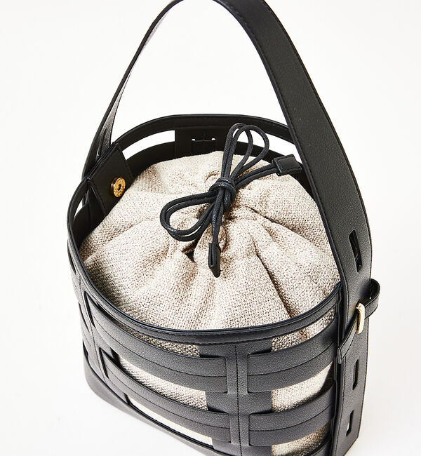 LOWELL things「Lattice/2WAYメッシュBAG」|ハンドバッグ|