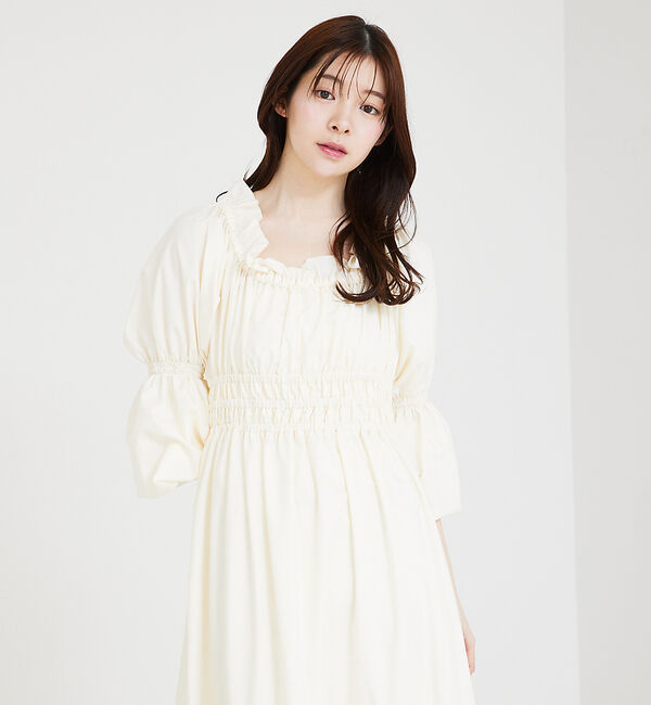 SELFIST「2wayオフショルティアードワンピース」|ワンピース|