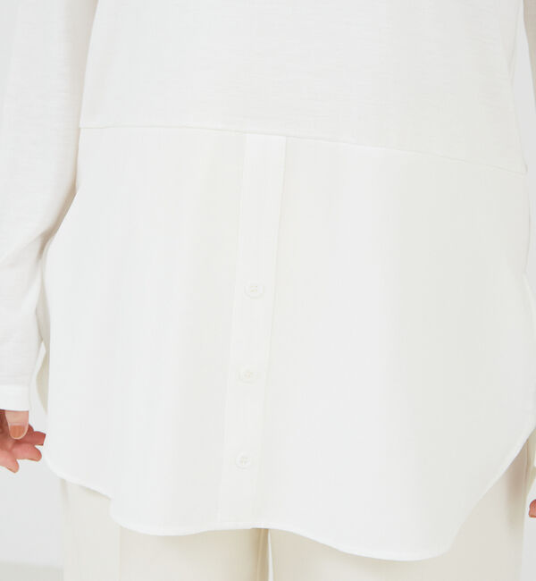 abahouse mavie「裾切替えレイヤードインナー」|Tシャツ・カットソー|