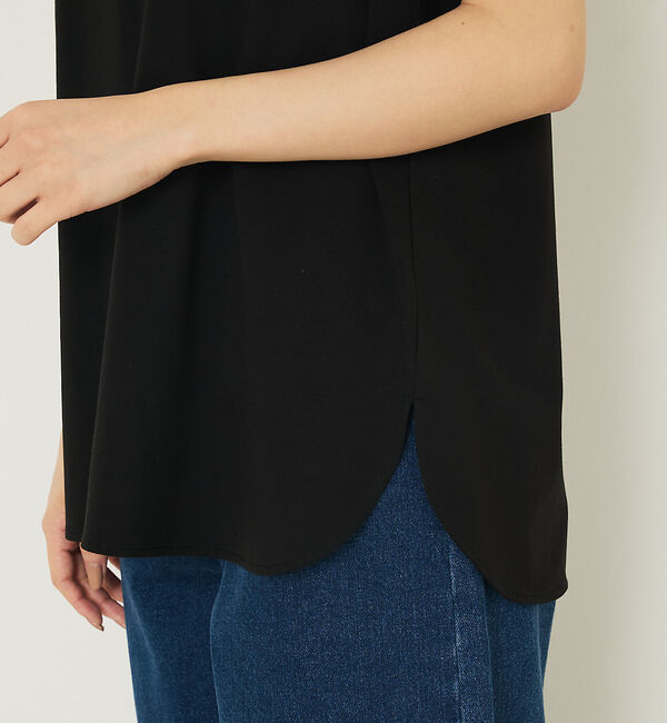 abahouse mavie「【2WAY】スクエアネックシャツヘムタンク」|キャミソール|