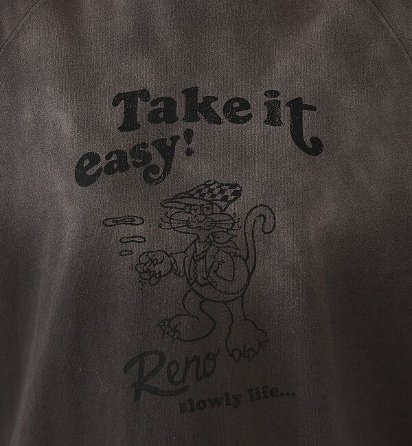 abahouse mavie「ラグランプリントプルオーバー【予約】」|Tシャツ・カットソー|