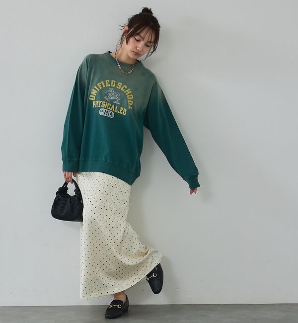 abahouse mavie「ラグランプリントプルオーバー【予約】」|Tシャツ・カットソー|