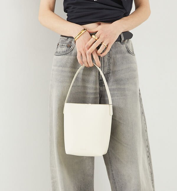 The Store by C' 「【Frenzlauer】Mami Soft Small Bag／ハンドバッグ」|ハンドバッグ|アイボリー