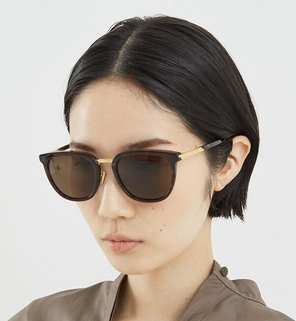 The Store by C' 「【BOTTEGA VENETA】BV1298SA／サングラス」|メガネ|ダークブラウン