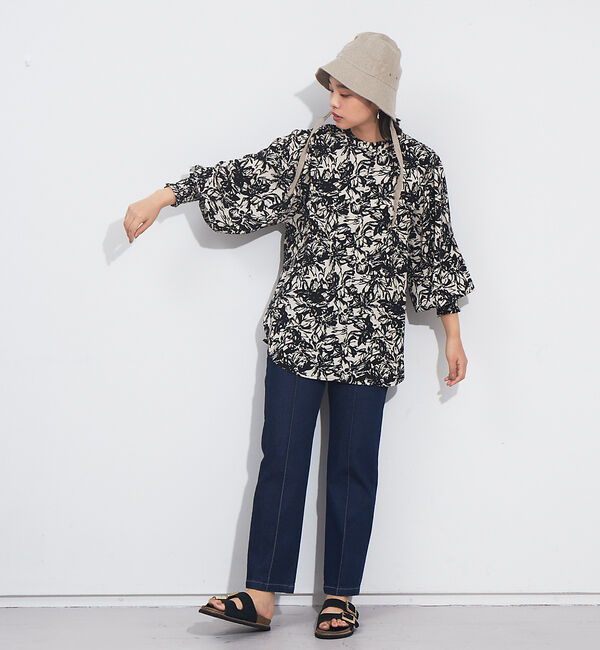 NOMINE「袖ボリューム２WAYブラウス」|シャツ・ブラウス|