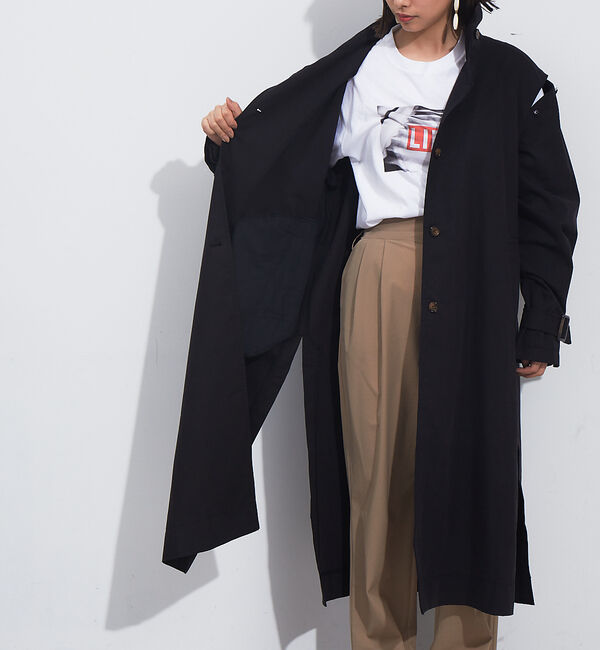 NOMINE「2WAYトレンチコート」|トレンチコート|