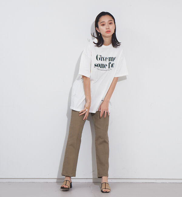 NOMINE「オリジナルロゴプリントTシャツ」|Tシャツ・カットソー|