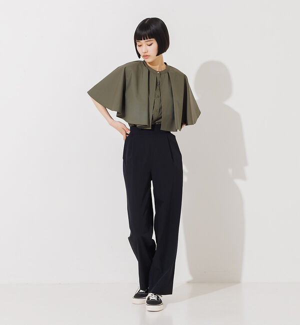 NOMINE「ステッチタックパンツ」|スラックス|