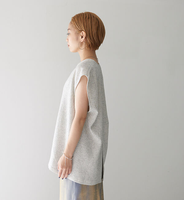 NOMINE「【セットアップ対応】サマーツイードベスト」|ベスト・ジレ|