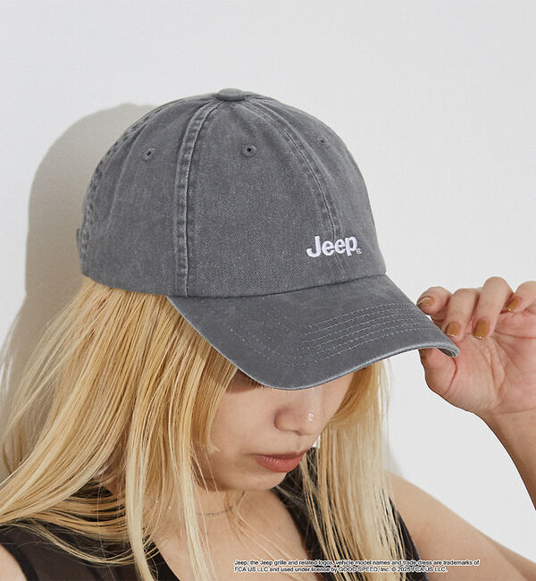 NOMINE「【GOOD ROCK SPEED】Jeep(R) ロゴ刺繍キャップ」|その他|グレー
