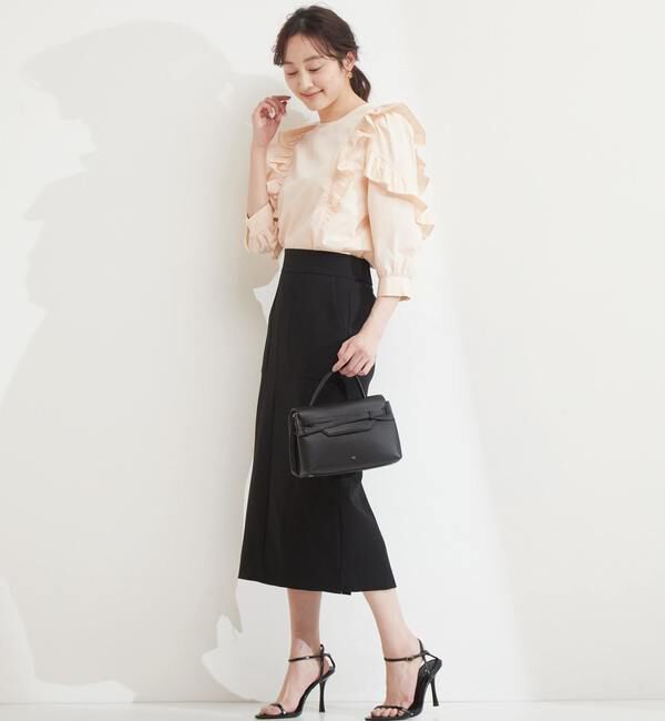 TIARA「flowyフリルブラウス」|シャツ・ブラウス|