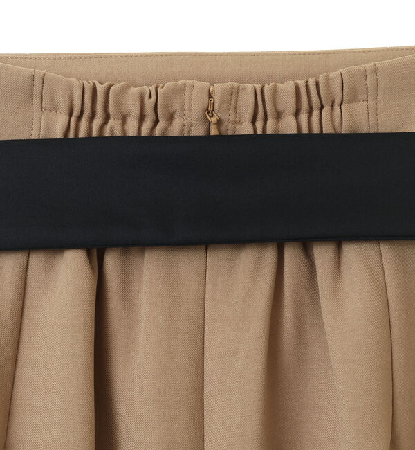 TIARA「バイカラーリボンベルトハイウエストスカート」|スカート|