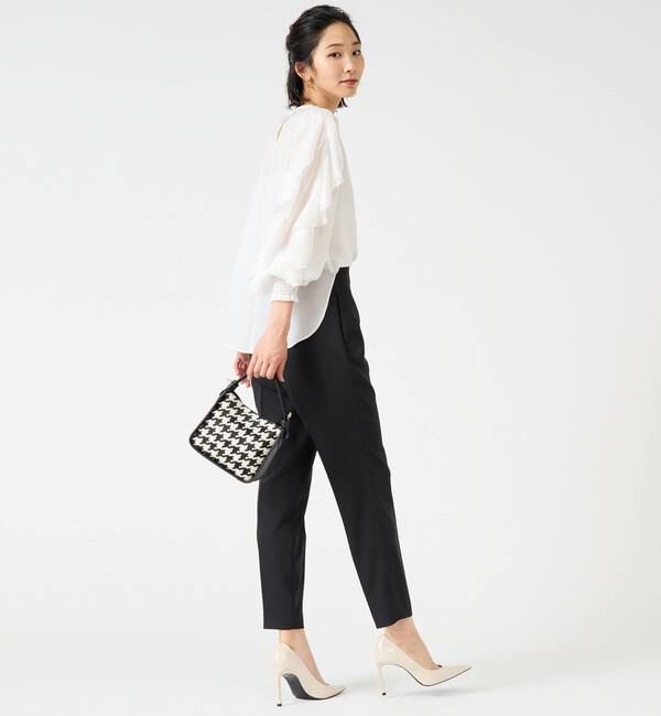 TIARA「フリルスリーブブラウス」|シャツ・ブラウス|