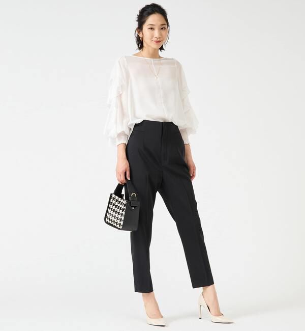 TIARA「フリルスリーブブラウス」|シャツ・ブラウス|