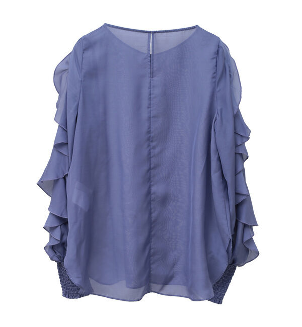 TIARA「フリルスリーブブラウス」|シャツ・ブラウス|