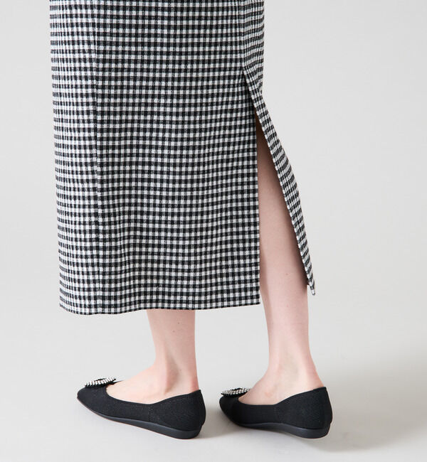 TIARA「リボンベルトタックラップスカート（セットアップ可）」|スカート|