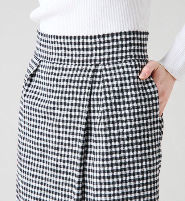 TIARA「リボンベルトタックラップスカート（セットアップ可）」|スカート|