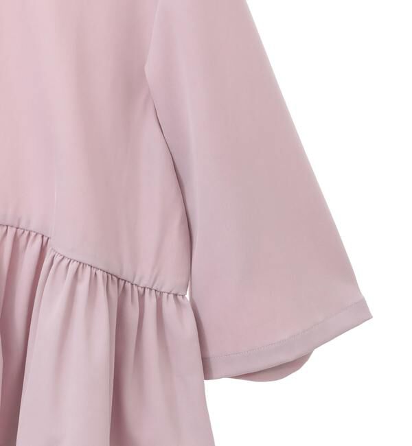 TIARA「ショートペプラムブラウス（セットアップ可）」|シャツ・ブラウス|