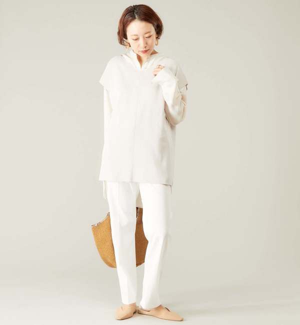 Liesse「ファインダブルクロスストレートパンツ」|その他|