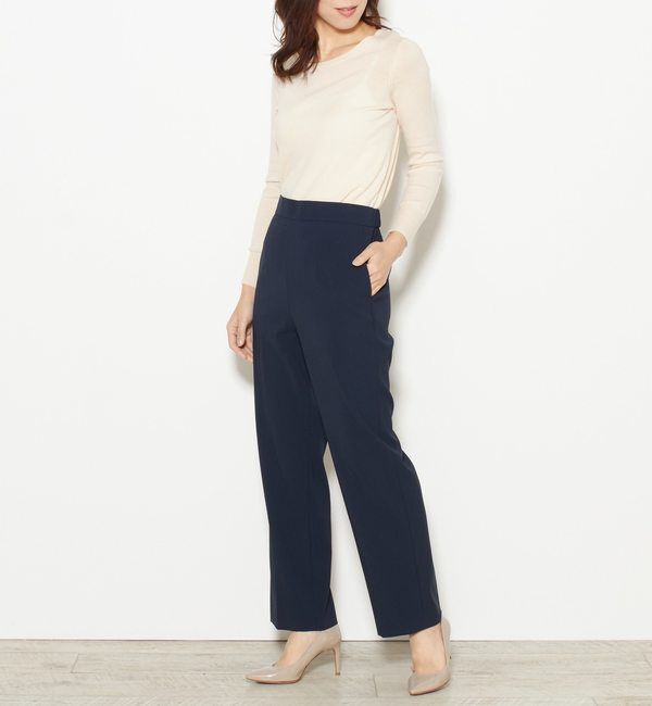 Liesse「ファインダブルクロスストレートパンツ」|その他|