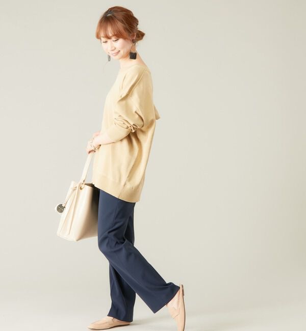 Liesse「ファインダブルクロスストレートパンツ」|その他|