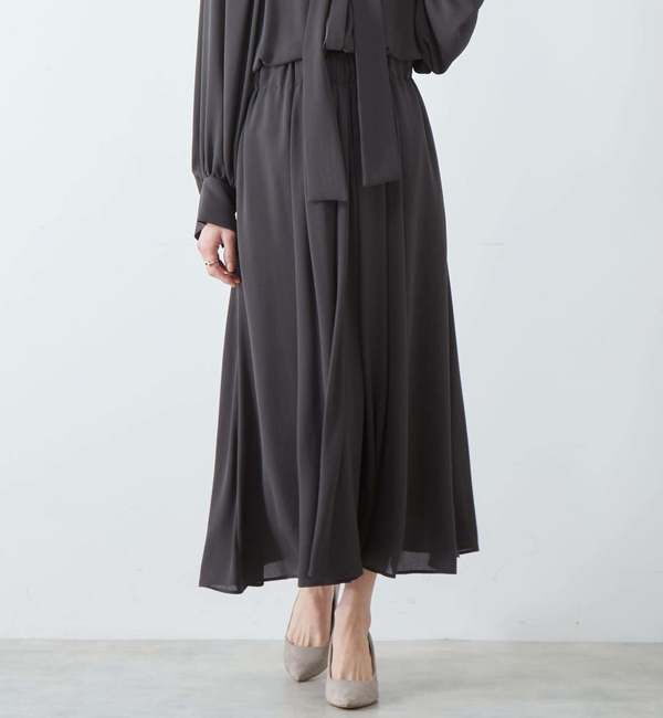 Liesse「2WAYスカート（セットアップ対応可）」|スカート|チャコール
