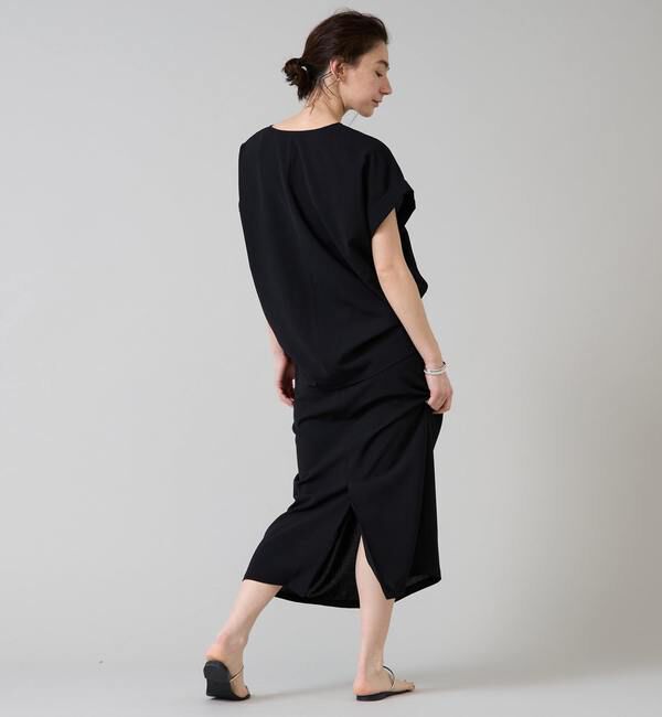 Liesse「キーネックオーバーブラウス」|シャツ・ブラウス|