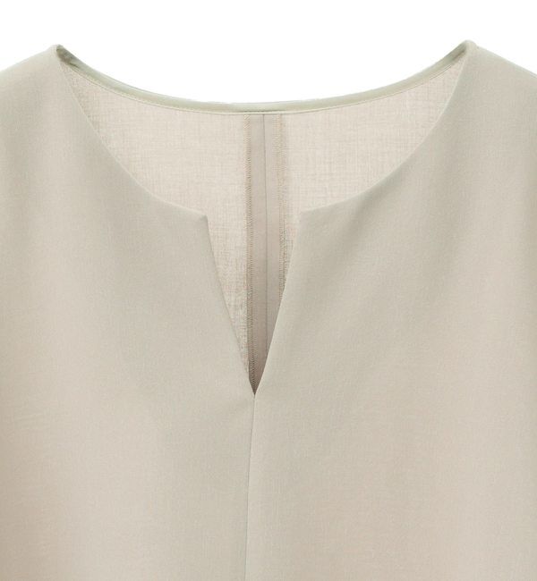 Liesse「キーネックオーバーブラウス」|シャツ・ブラウス|