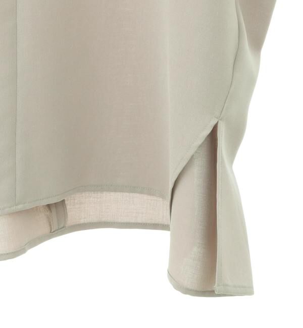 Liesse「キーネックオーバーブラウス」|シャツ・ブラウス|