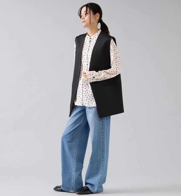 Liesse「ボウタイブラウス」|シャツ・ブラウス|