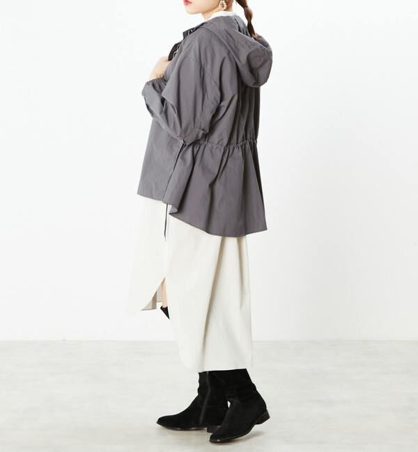  「予約受付2/28（月）まで！！【STELLA CIFFON】撥水加工ナイロンフーディブルゾン」|ブルゾン・スタジャン|