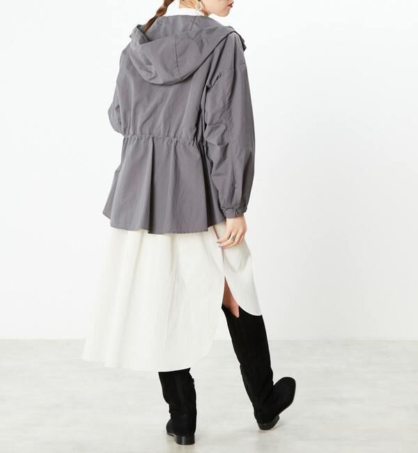  「予約受付2/28（月）まで！！【STELLA CIFFON】撥水加工ナイロンフーディブルゾン」|ブルゾン・スタジャン|