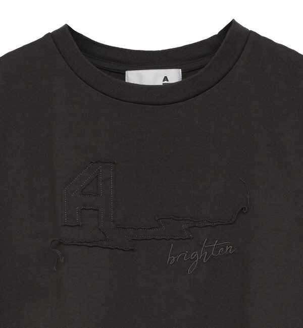 A_「【A＿/エース】A_ロゴ入りノースリーブTシャツ」|Tシャツ・カットソー|