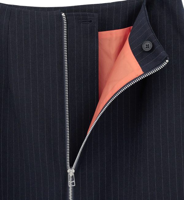 Soffitto「フロントジップミディ丈スカート」|スカート|