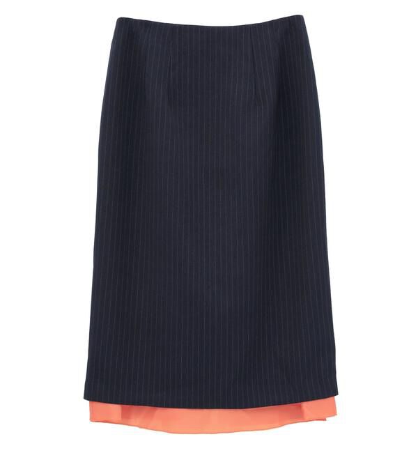 Soffitto「フロントジップミディ丈スカート」|スカート|