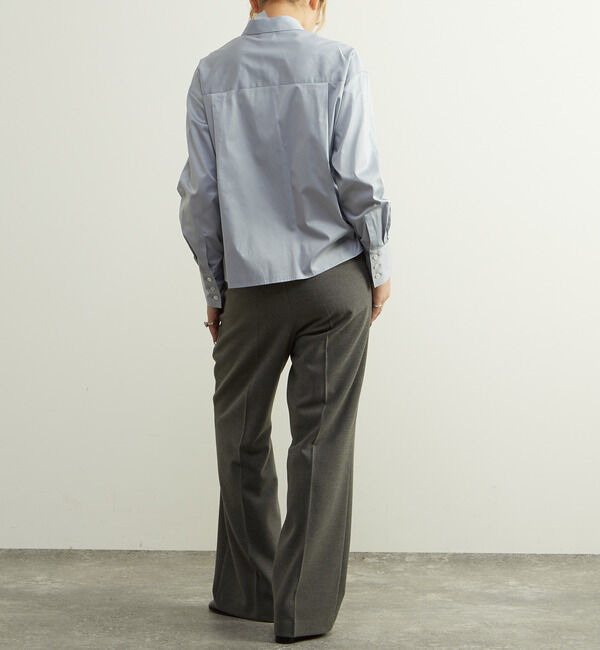 SOFFITTO「前立てフリル袖ボリュームブラウス」|シャツ・ブラウス|