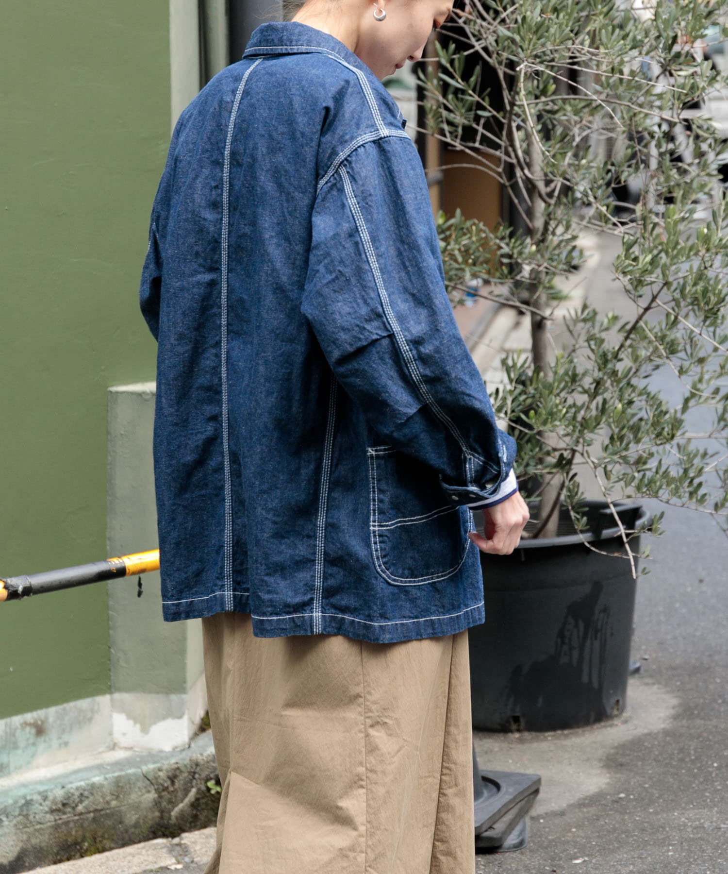 URBAN RESEARCH DOORS「FORK&SPOON　綿麻デニムカバーオール」|その他|