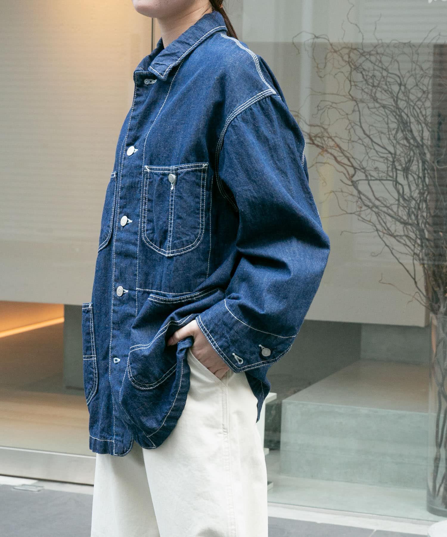 URBAN RESEARCH DOORS「FORK&SPOON　綿麻デニムカバーオール」|その他|