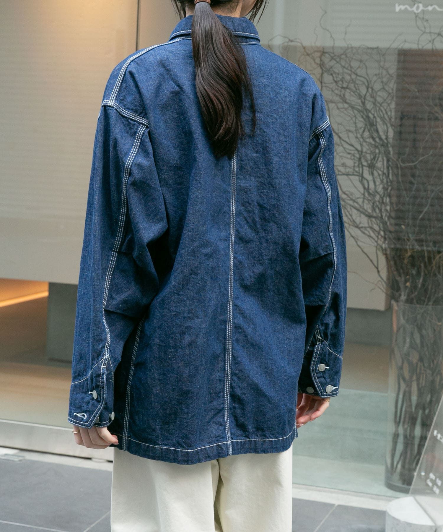 URBAN RESEARCH DOORS「FORK&SPOON　綿麻デニムカバーオール」|その他|