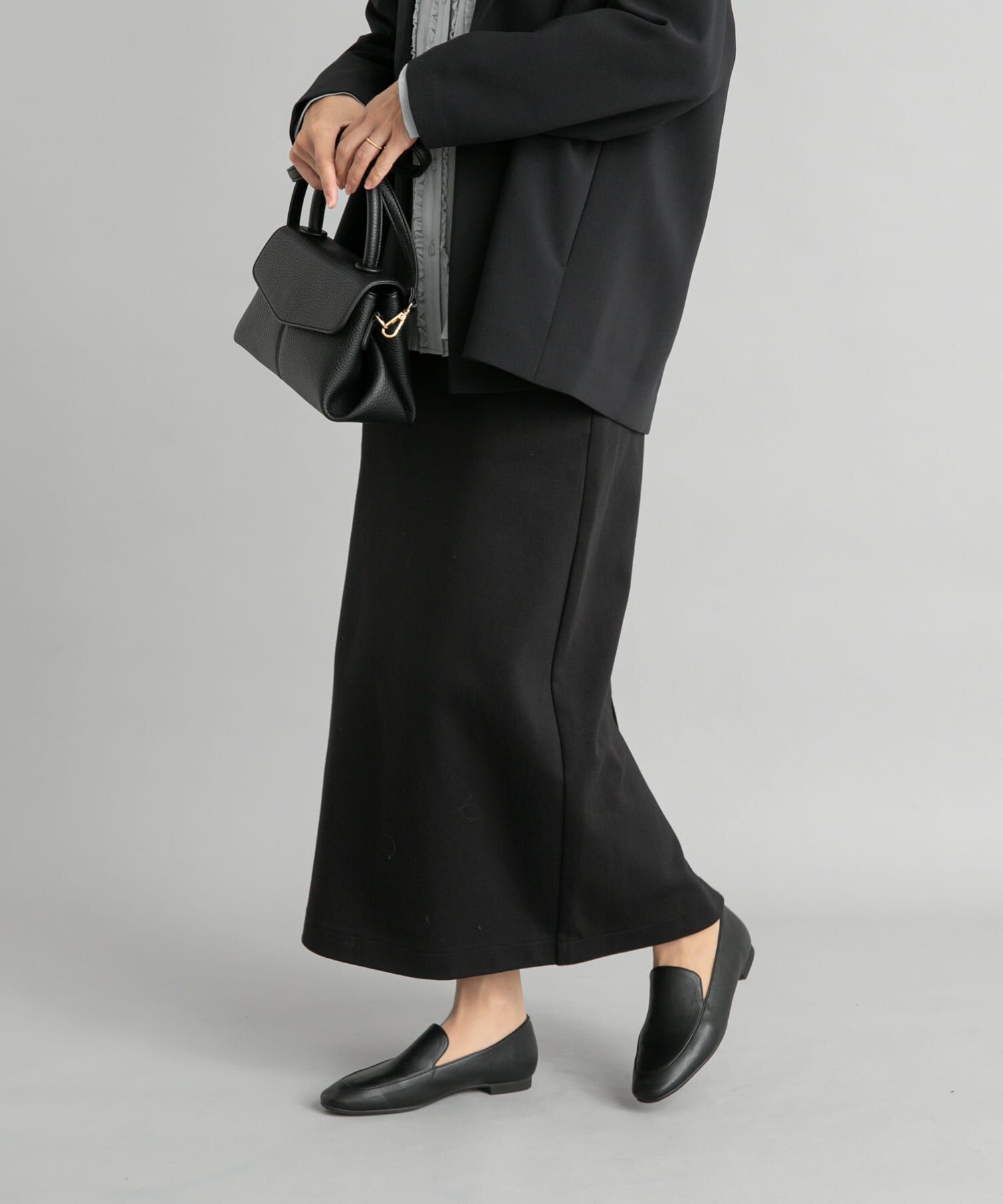 URBAN RESEARCH DOORS「ダンボールニットストレートスカート」|スカート|