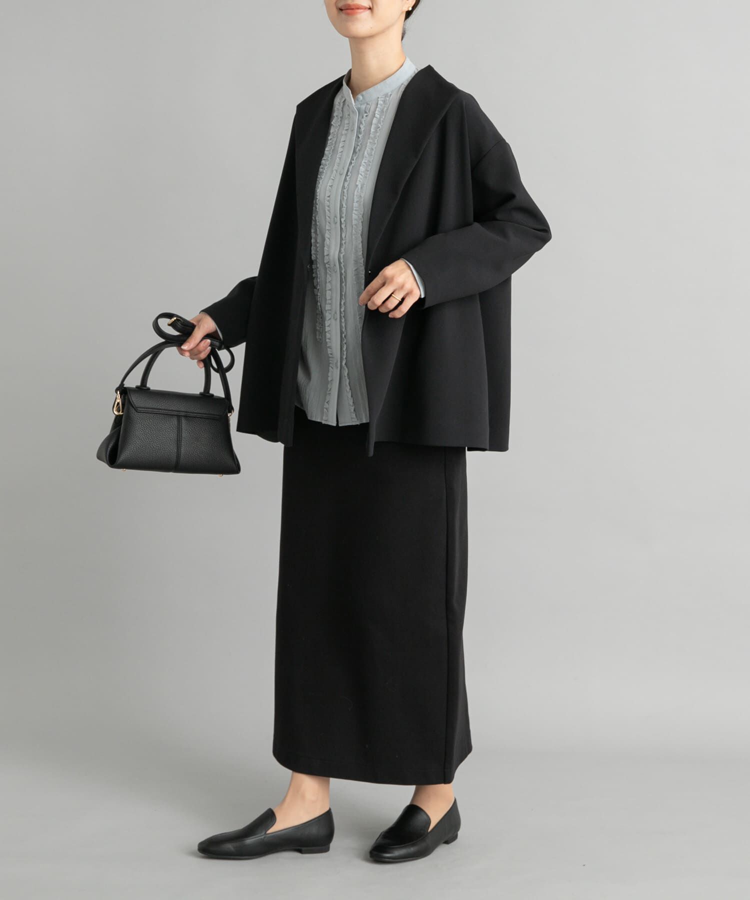 URBAN RESEARCH DOORS「ダンボールニットストレートスカート」|スカート|