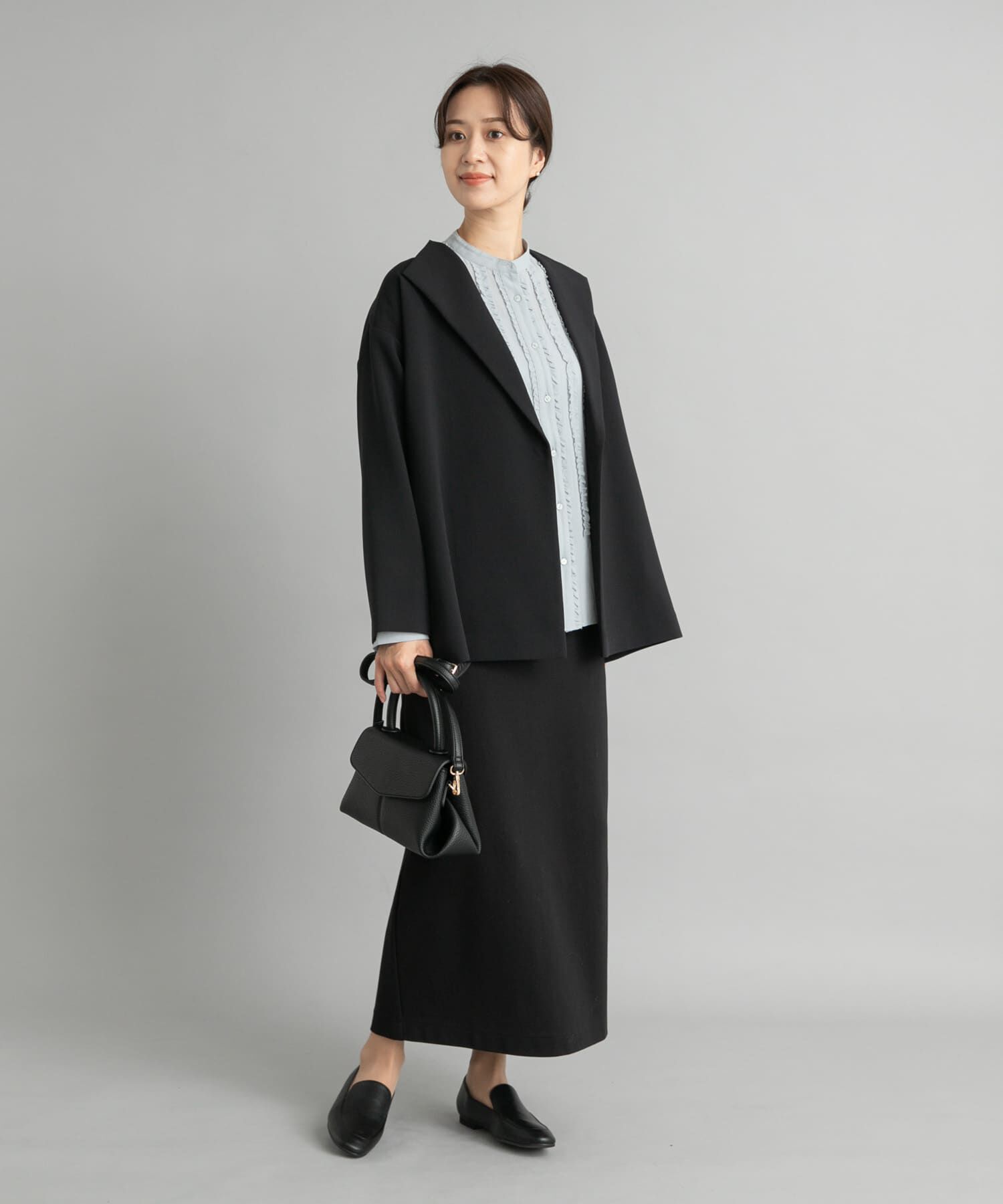 URBAN RESEARCH DOORS「ダンボールニットストレートスカート」|スカート|