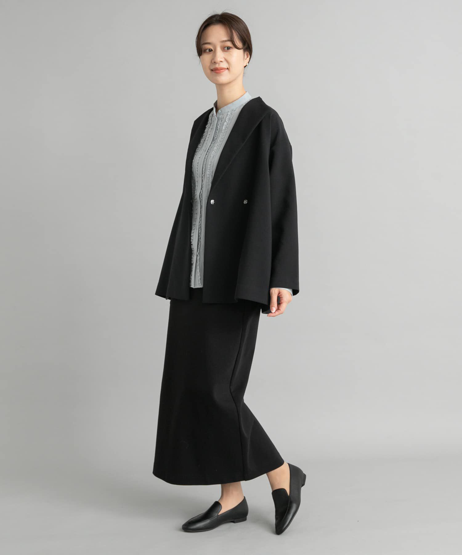 URBAN RESEARCH DOORS「ダンボールニットストレートスカート」|スカート|